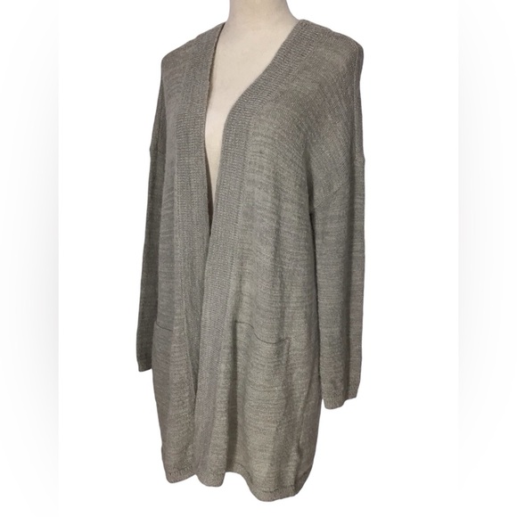 Soaked In Luxury Alpaca Blend Galia Open Front Cardigan - Picture 3 of 9